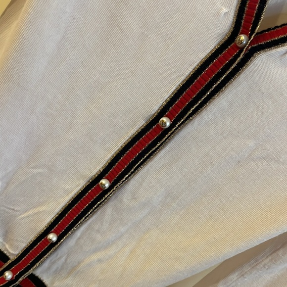 Auth GUCCI Cardigan Sweater Pearl Logo Buttons Sz S - Picture 6 of 12